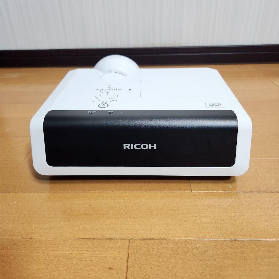 【ランプ19時間のみ】RICOH プロジェクター PJ WX4240N 短焦点