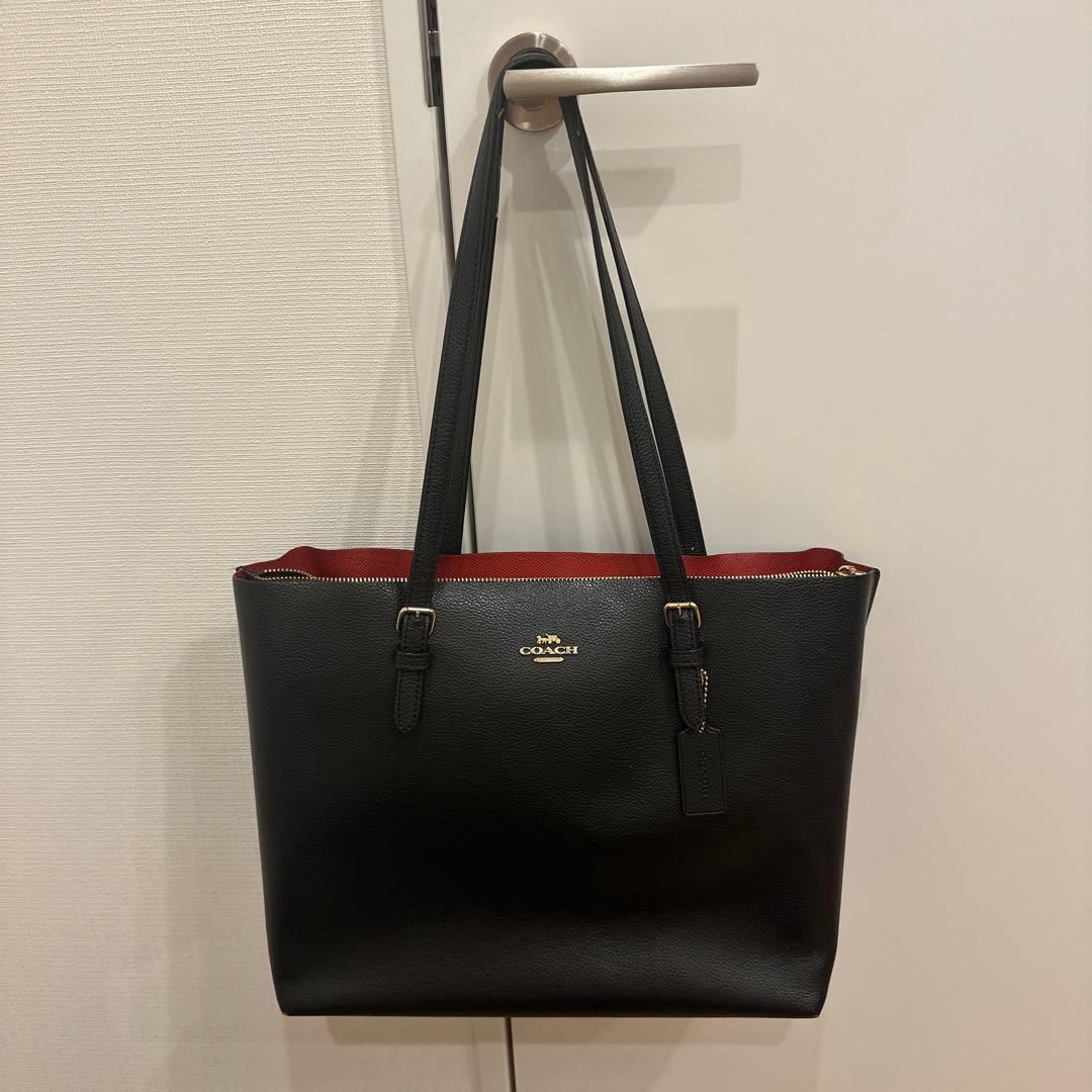 COACH 黒 ビジネスバッグ