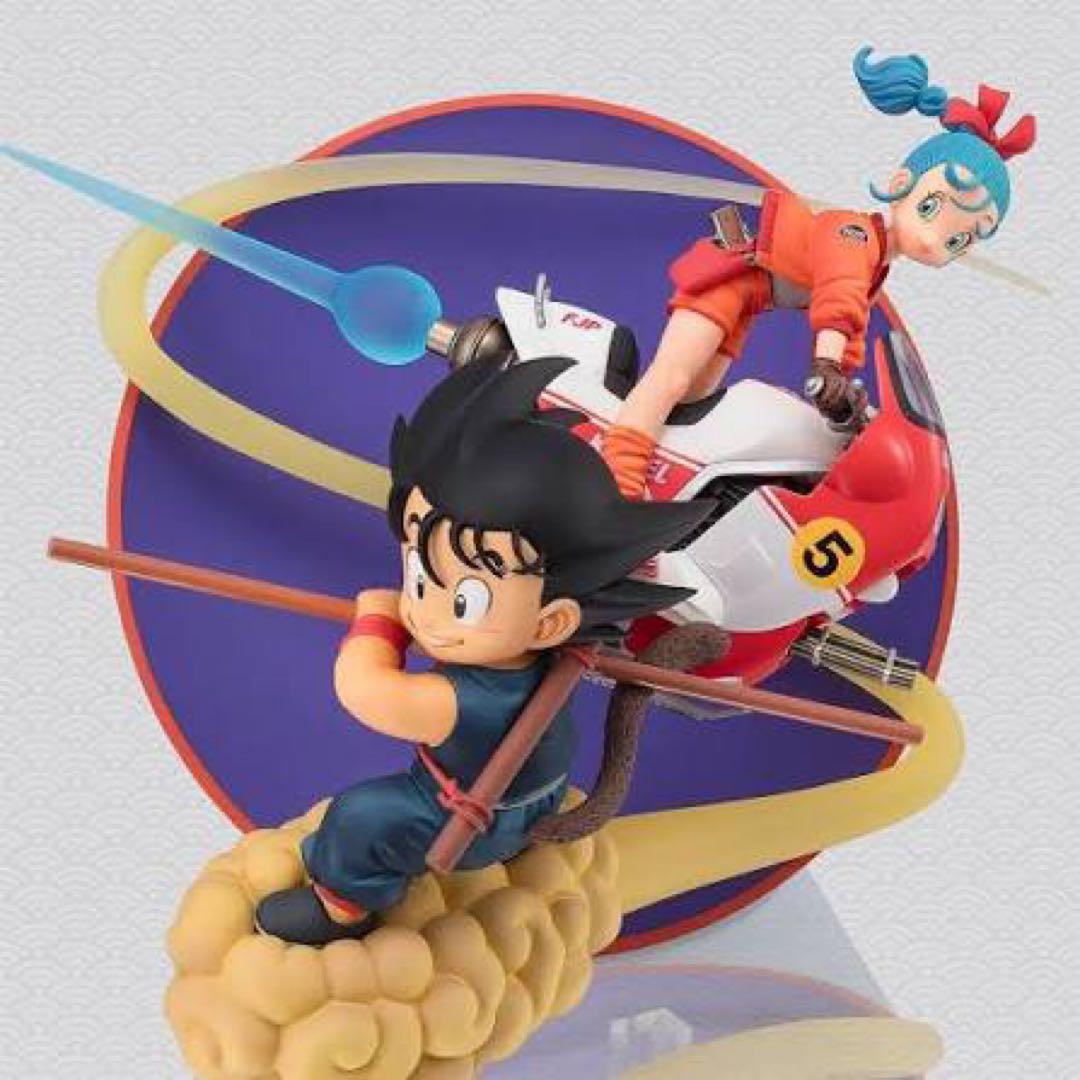 新品未開封 ドラゴンボール フィギュアーツZERO 孫悟空＆ブルマ　国内正規品