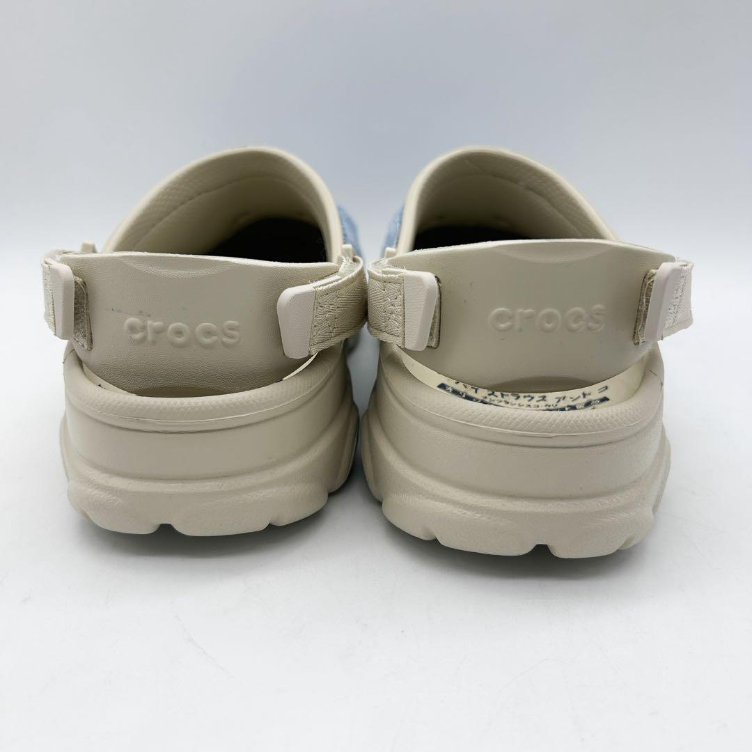 未使用✨Crocs Levi’s サンダル M9/W11 インディゴ