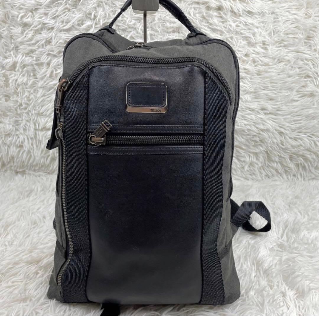 TUMI Davis Alpha Bravo ビジネスリュック　A4収納　２室