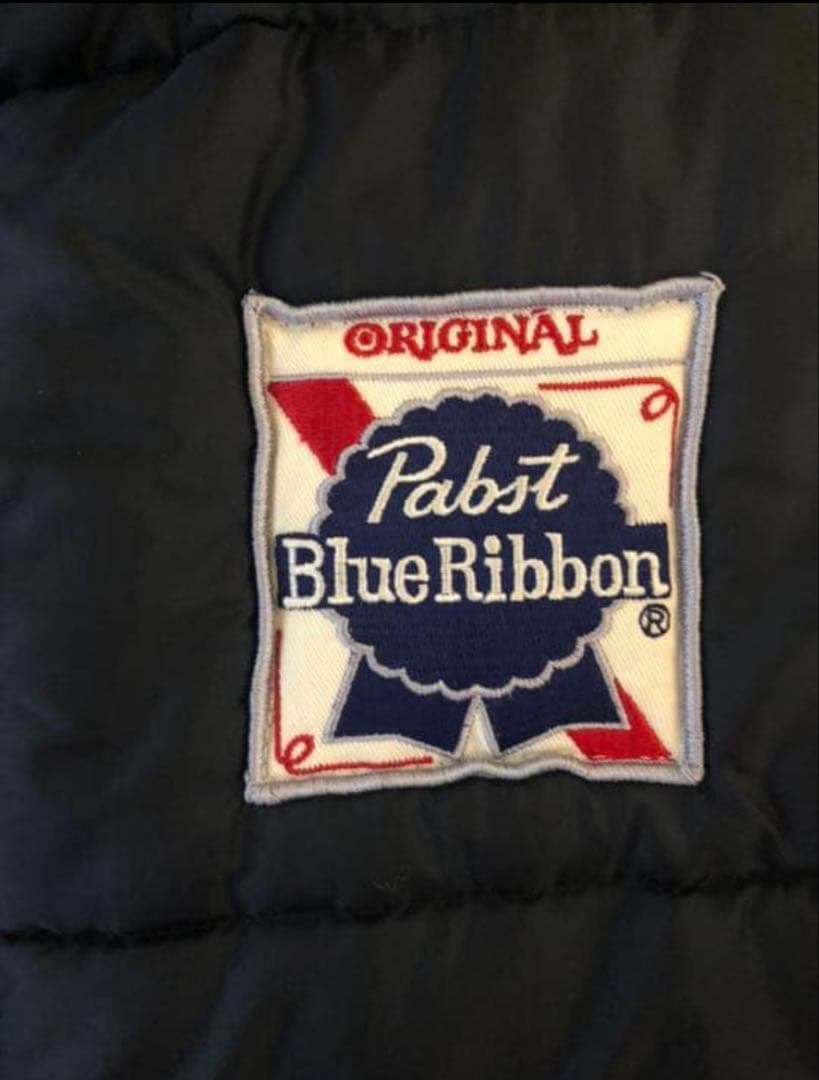 Pabst Blue Ribbon ダウンベスト　パブストブルーリボン