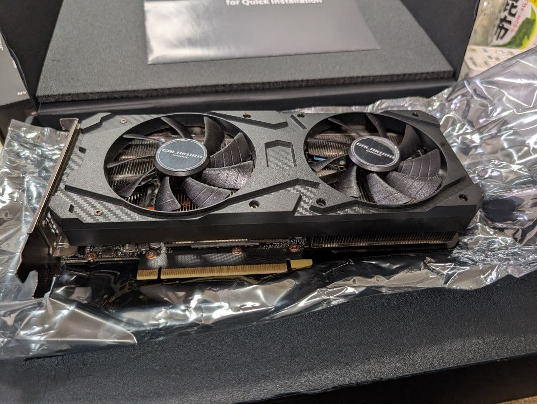 ぽ*ん様 GALAKURO GeForce RTX 3060 12GB　オマケ付