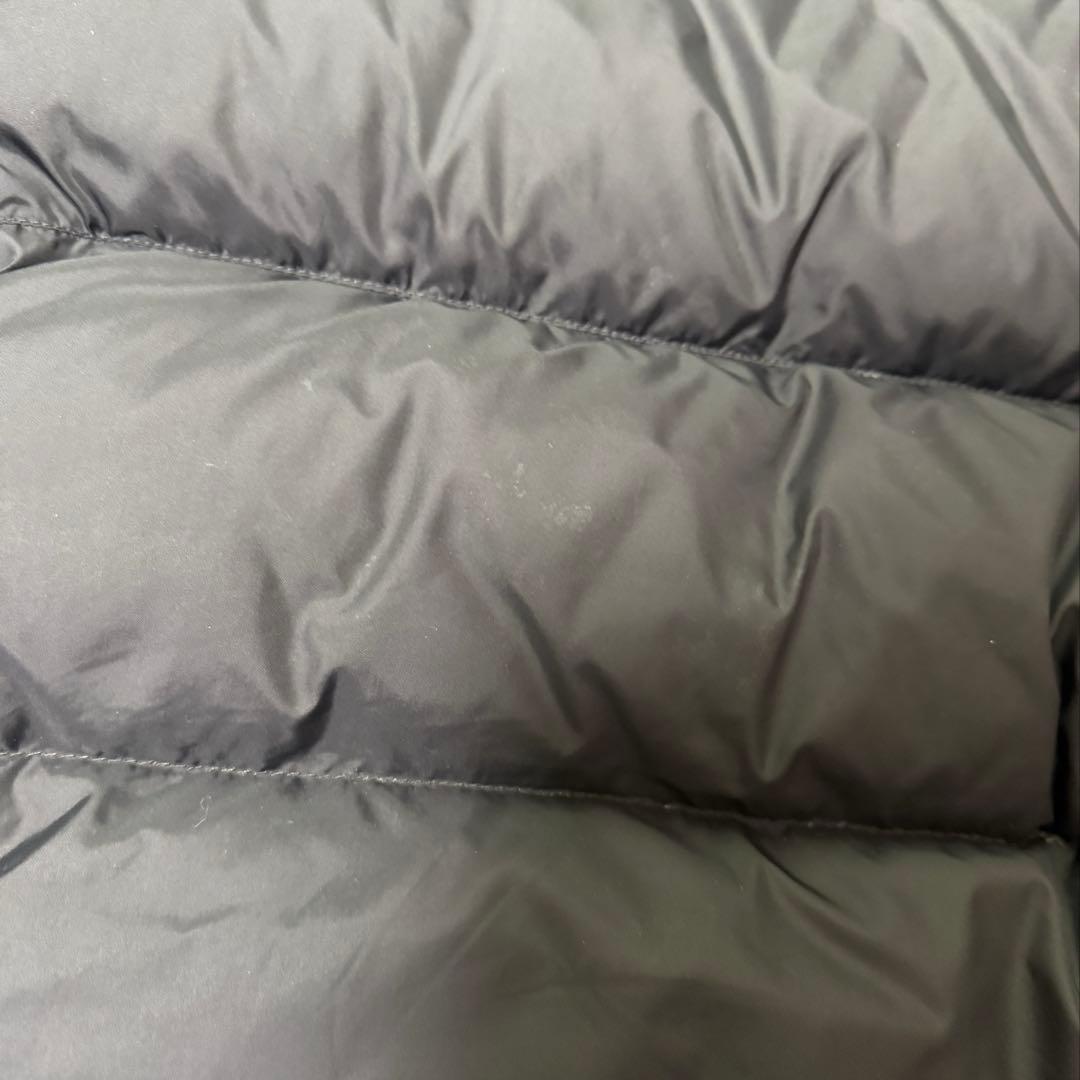 90s Marmot ダウンジャケット ブラック Mサイズ ドローコード付き