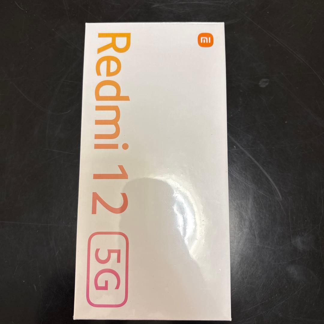 新品未開封　Redmi 12 5G 8GB 256GB ミッドナイトブラック