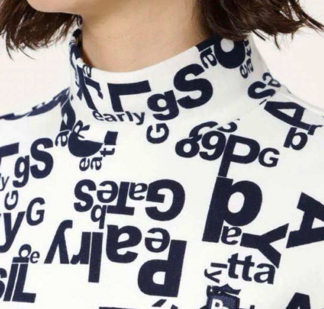 パーリーゲイツ❣️ふわふわ軽くて暖か 裏起毛ストレッチハイネック❣️Lサイズ