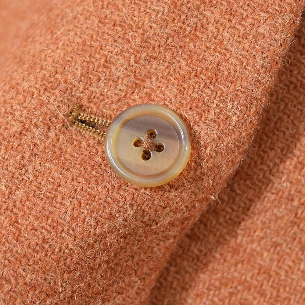 90s 初期 マーガレットハウエル × ハリスツイード ジャケット オレンジ Ⅱ