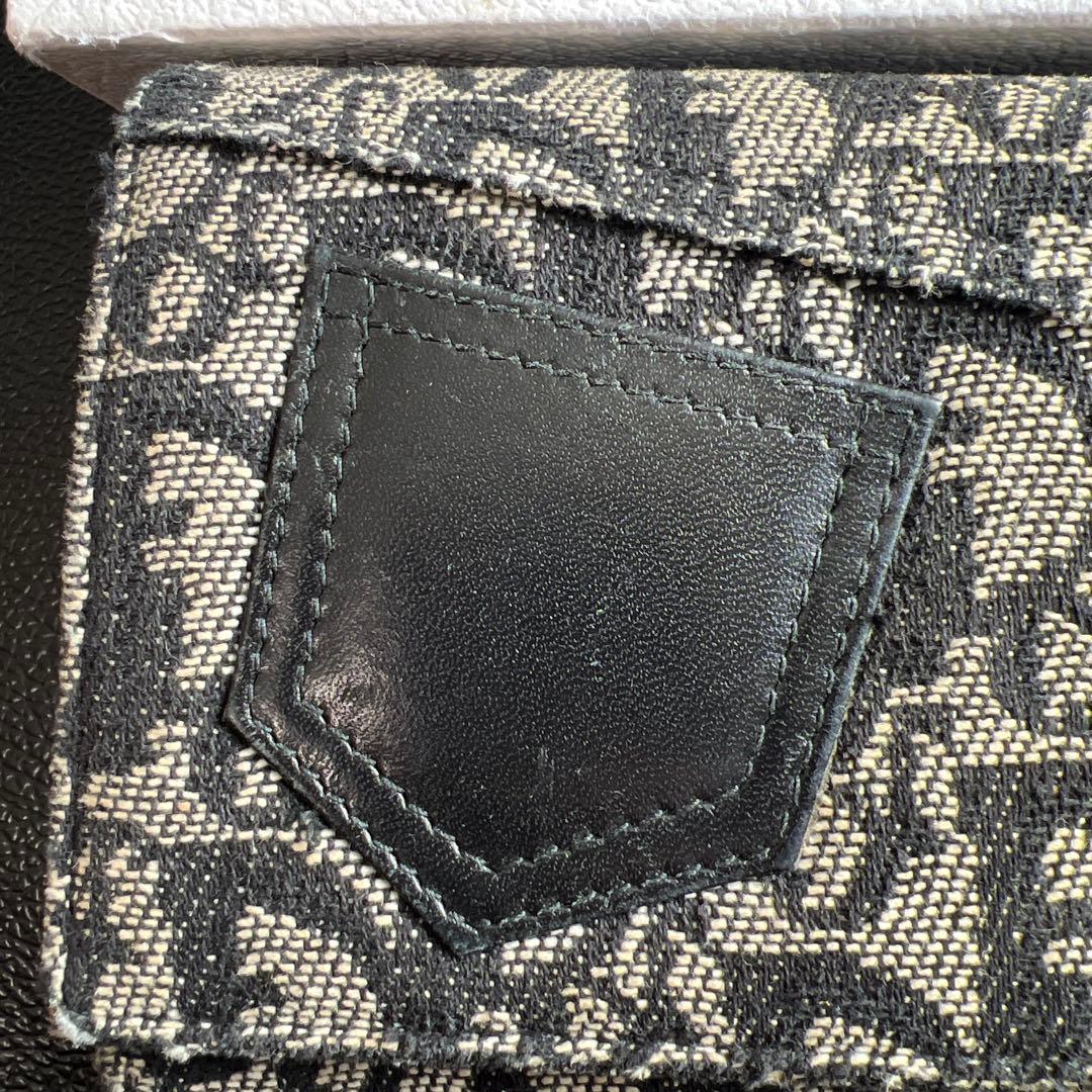 【良品】Christian Dior クリスチャンディオール トロッター 長財布