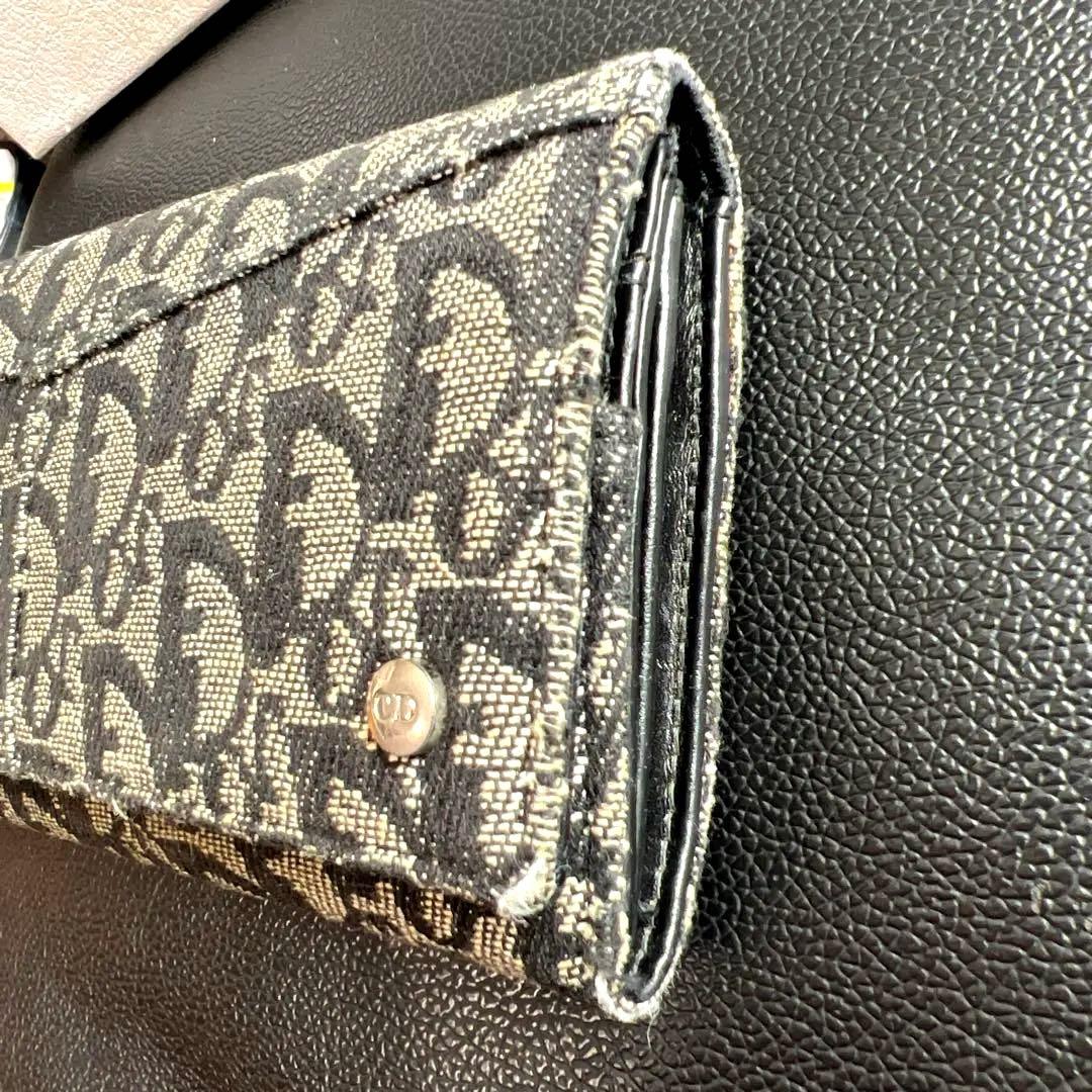 【良品】Christian Dior クリスチャンディオール トロッター 長財布