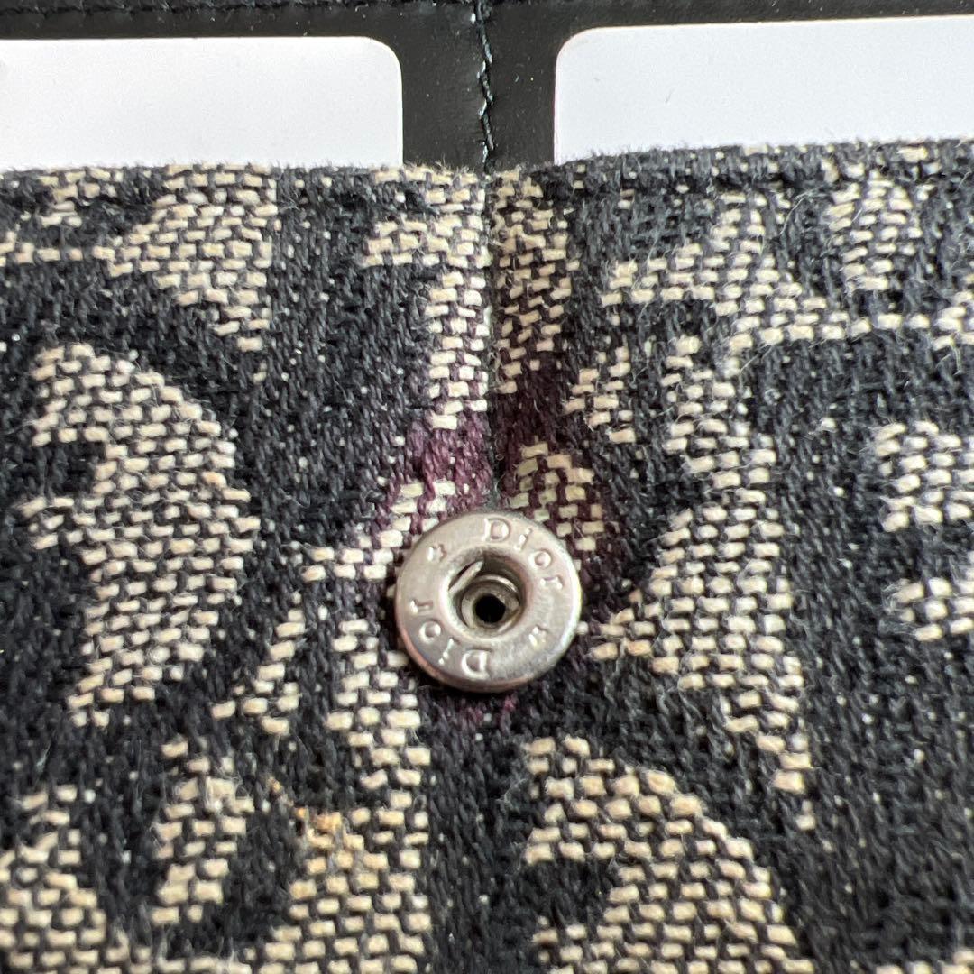 【良品】Christian Dior クリスチャンディオール トロッター 長財布