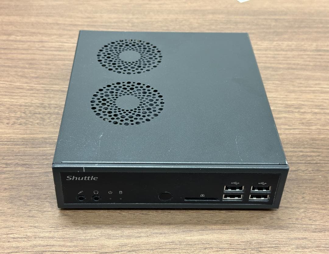 ミニPC Shuttle DS81 +i7-4790S +256GBSSD+8GBDIMM