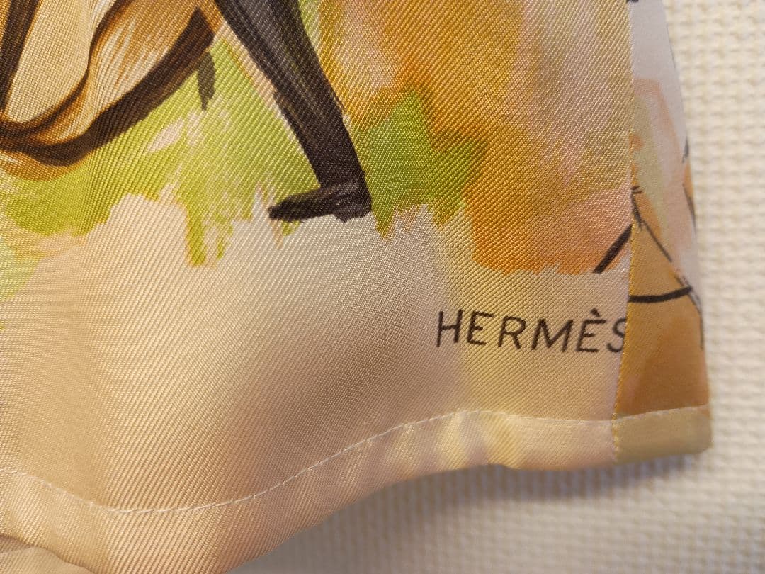 HERMES エルメス ジレ ベスト オーケストラ柄