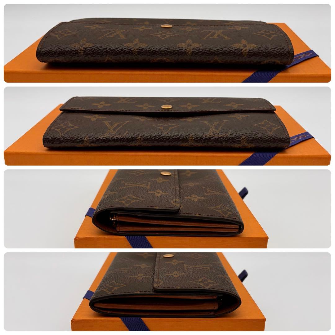 ✨鑑定済み✨ルイヴィトン✨モノグラム✨長財布 ポルトフォイユサラ