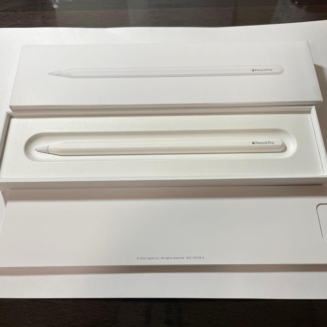 Apple Pencil Pro ホワイト 未使用