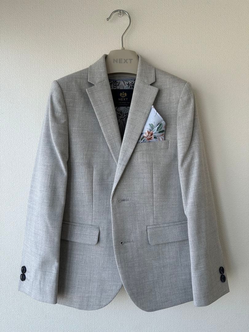 新品同様！next フォーマルスーツ3点セット　入学　結婚式