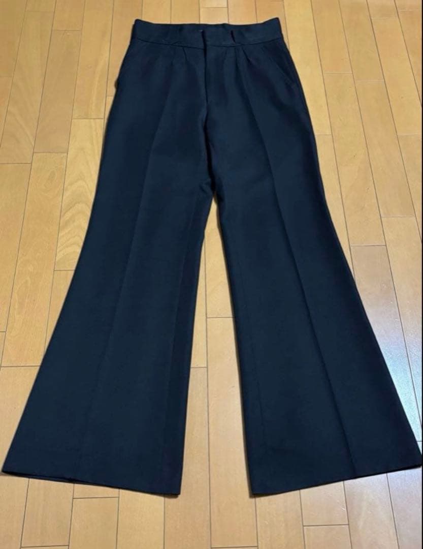 (完売品)Shikitari MEGA FLARE SLACKS L