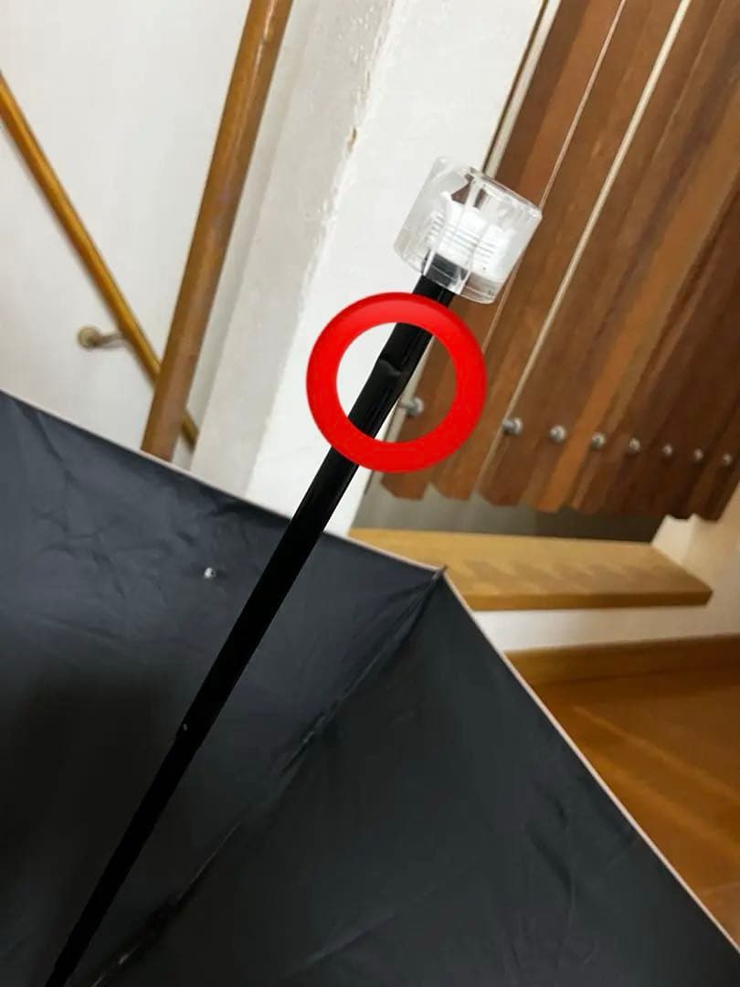 サンバリア100 折りたたみ　遮光100% 日傘　M ピンクベージュ