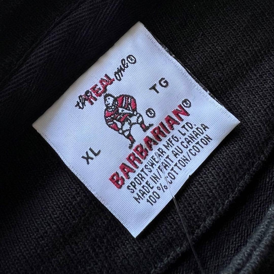 【新品未使用】BARBARIAN/12ozヘンリーネックロングスリーブシャツ
