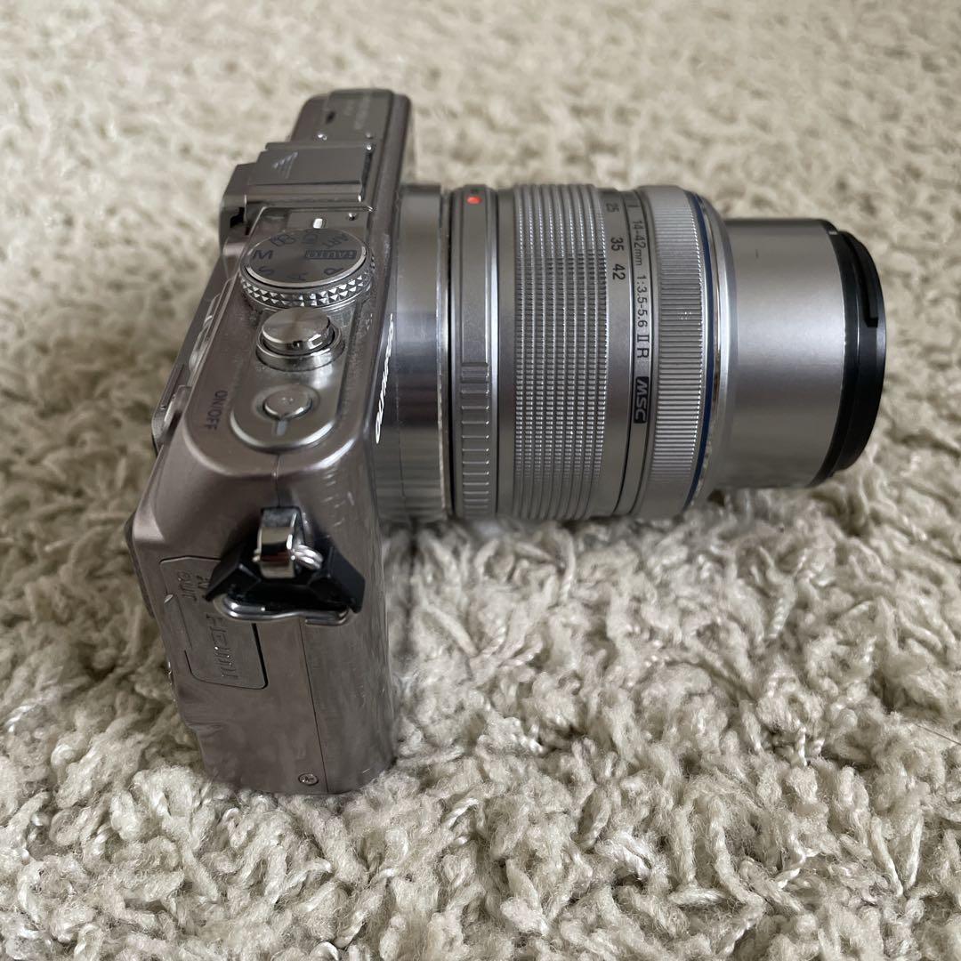OLYMPUS PEN Lite E-PL3 ミラーレス一眼カメラ シルバー