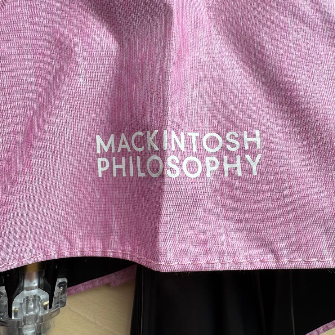 ★新品★マッキントッシュフィロソフィー　晴雨兼用　日傘　楽折　1級遮光　軽量