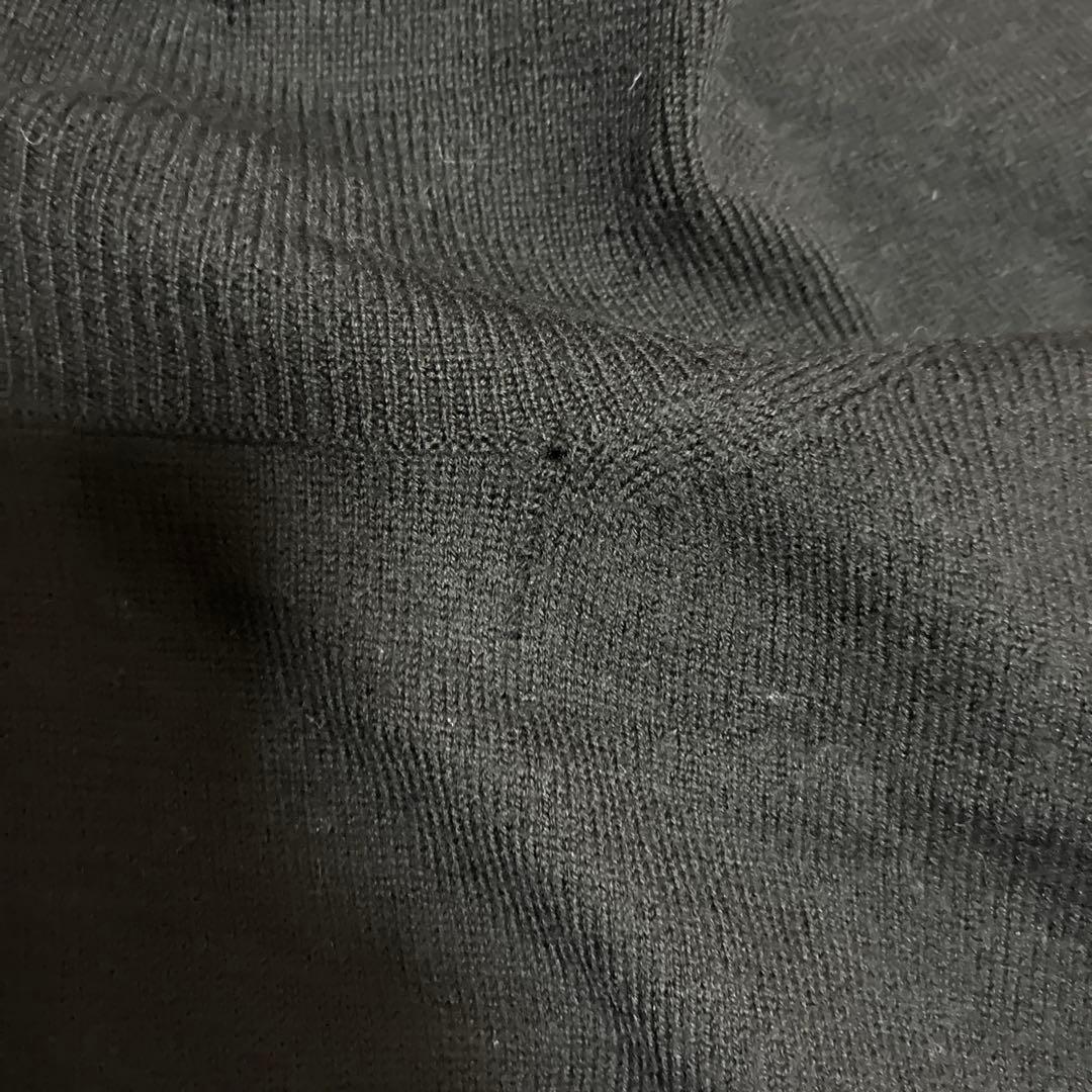 PRADA ブラック タートルネックセーター ニット 50