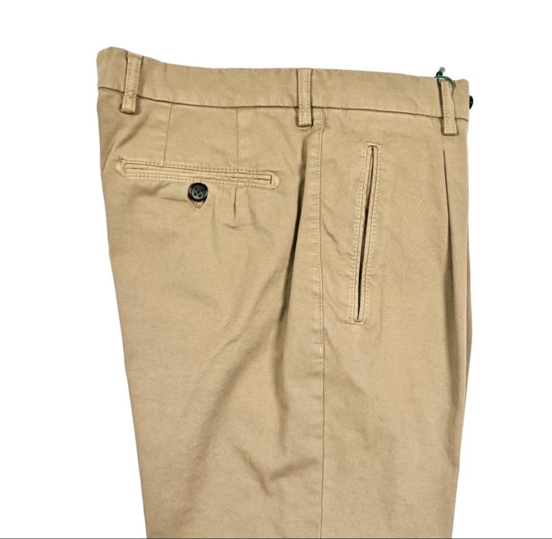 【新品】ベルウィッチ BERWICH スラックス ワンタック チノパンツ　48