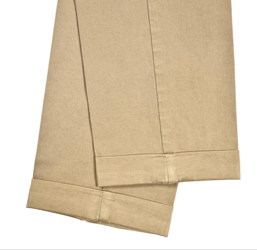 【新品】ベルウィッチ BERWICH スラックス ワンタック チノパンツ　48