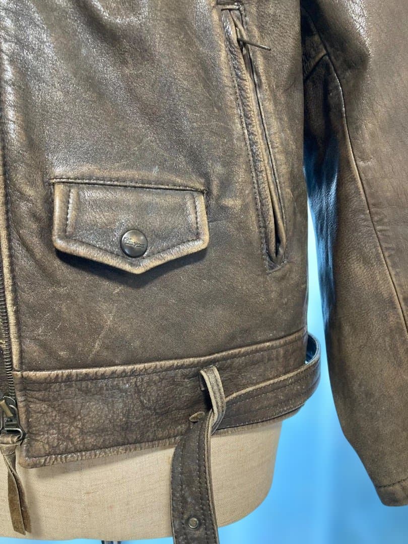 CHARLES CHEVIGNON レザーライダースジャケット