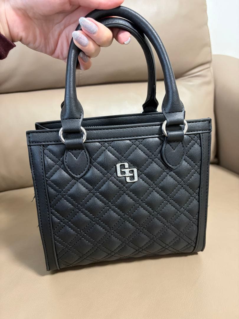 黒 GYDA ハンドバッグ