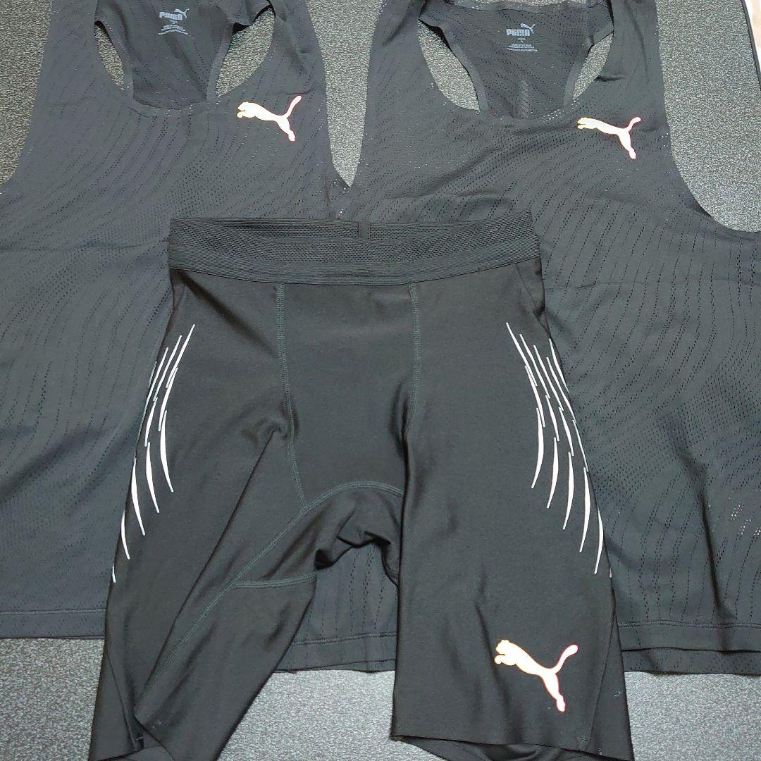 最終値下げPUMA ULTRAWEAVE ランニング.スパッツSサイズセット売り