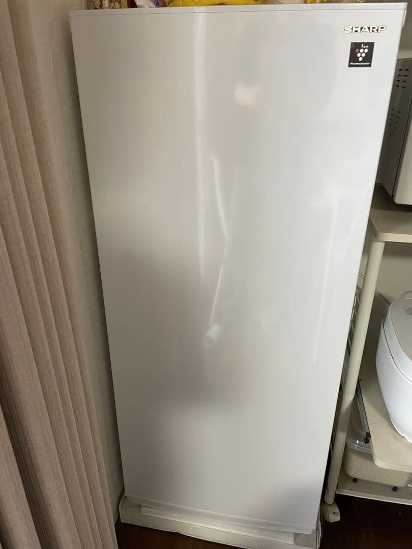【柳川屋】SHARP冷凍庫 FJ-HF13H-W 126L 2022年製
