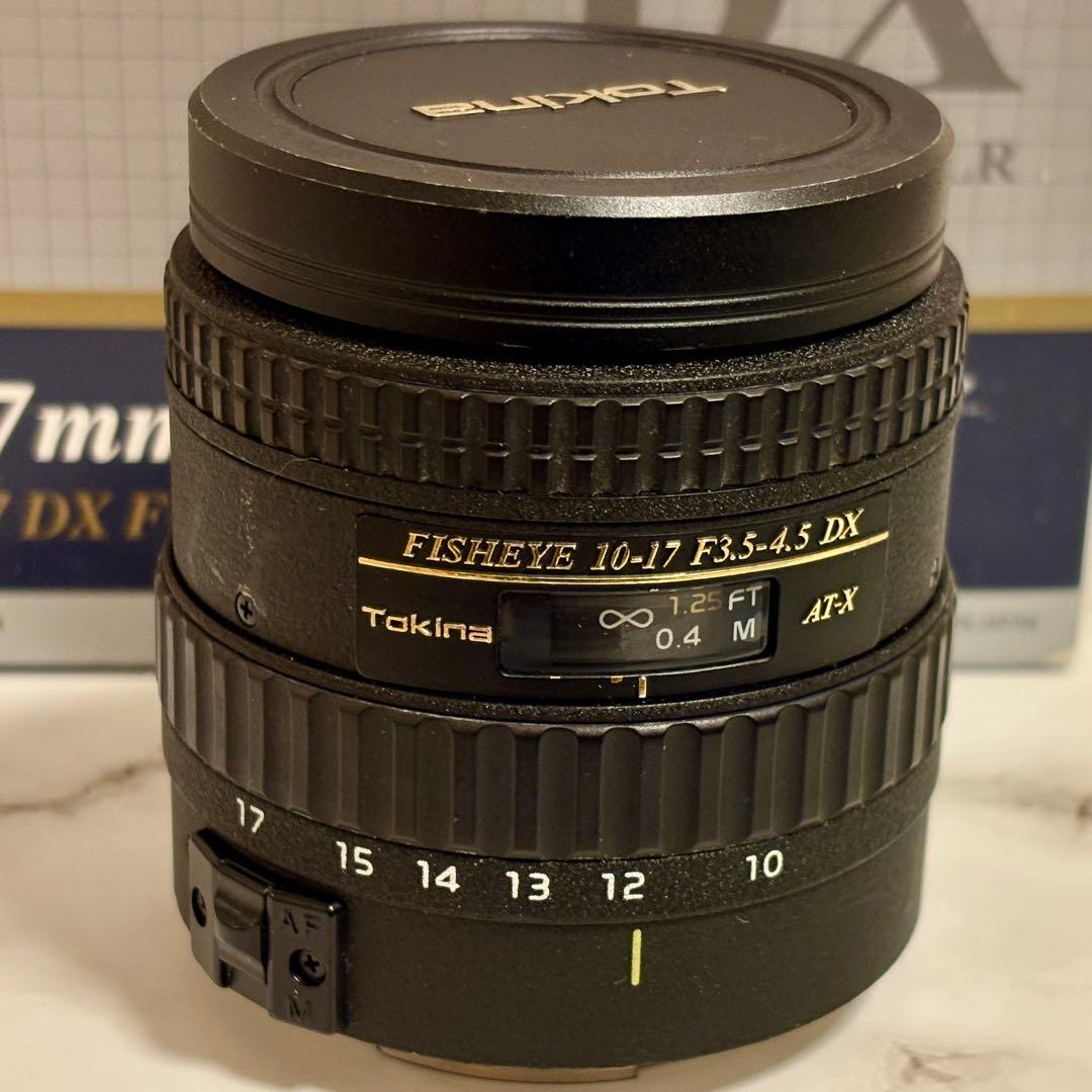 Tokina AT-X 10-17mm DX Fisheye 魚眼 CANON