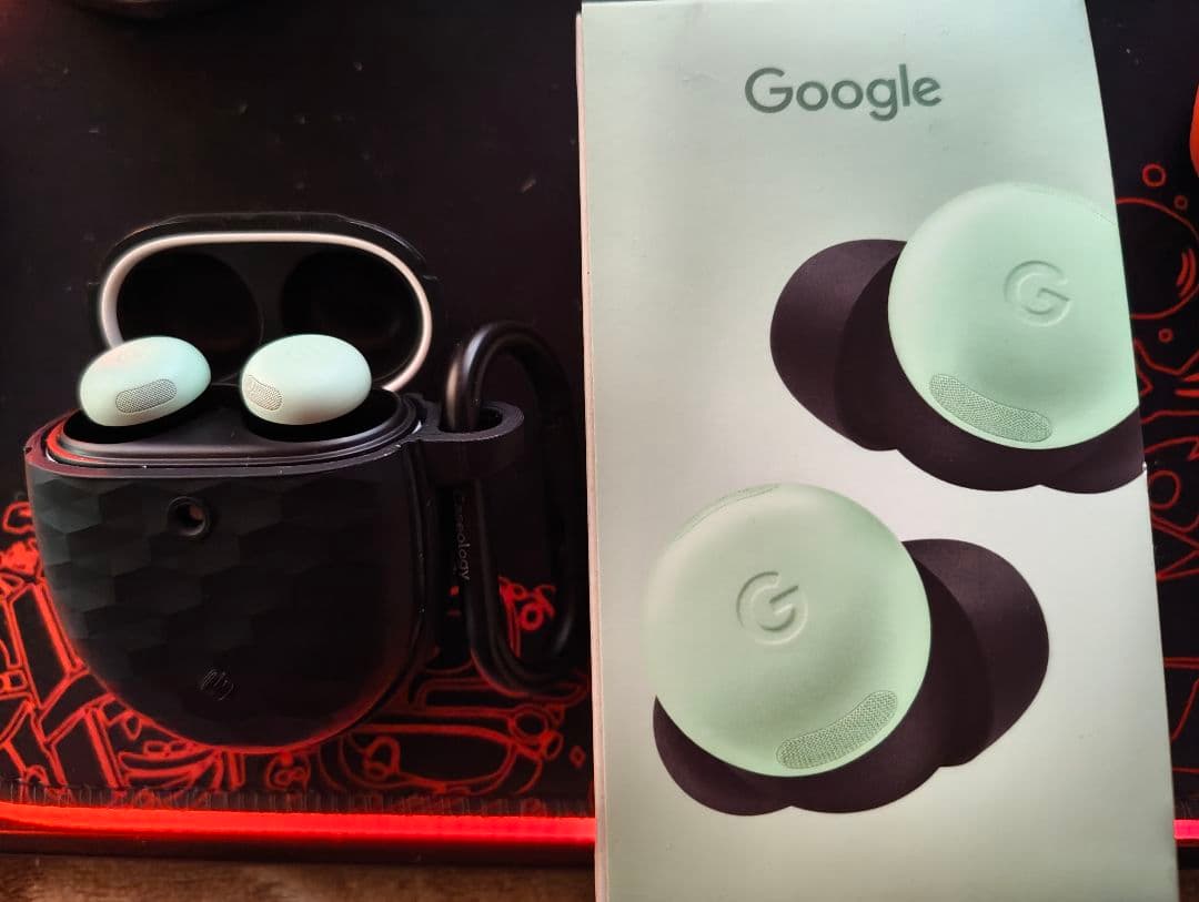 Google Pixel Buds Pro2 ウインターグリーン　ケース付き