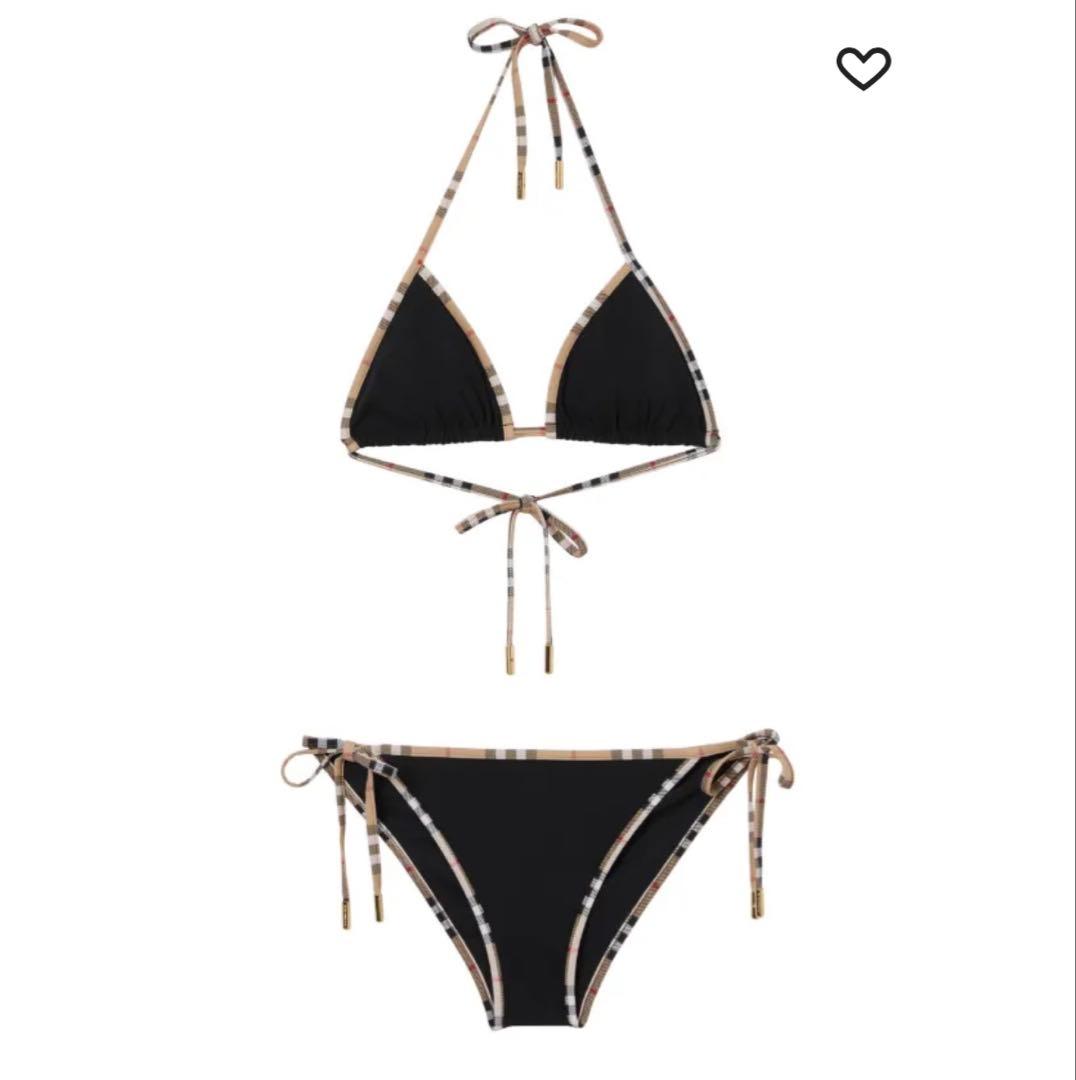 Burberry ブラック セパレート水着 S