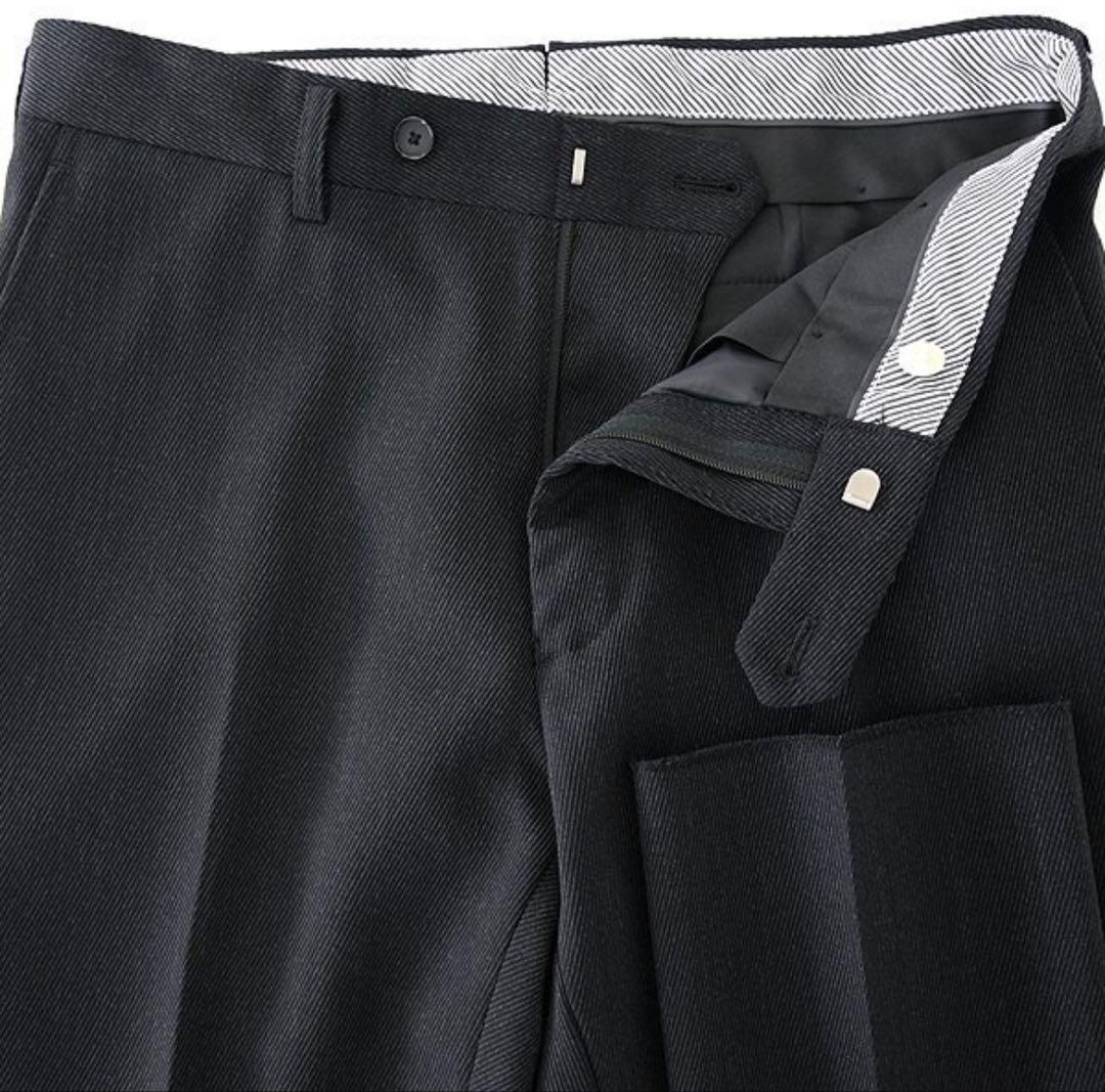 【新品】パーソンズフォーメン イタリア スーツ YA7 濃灰