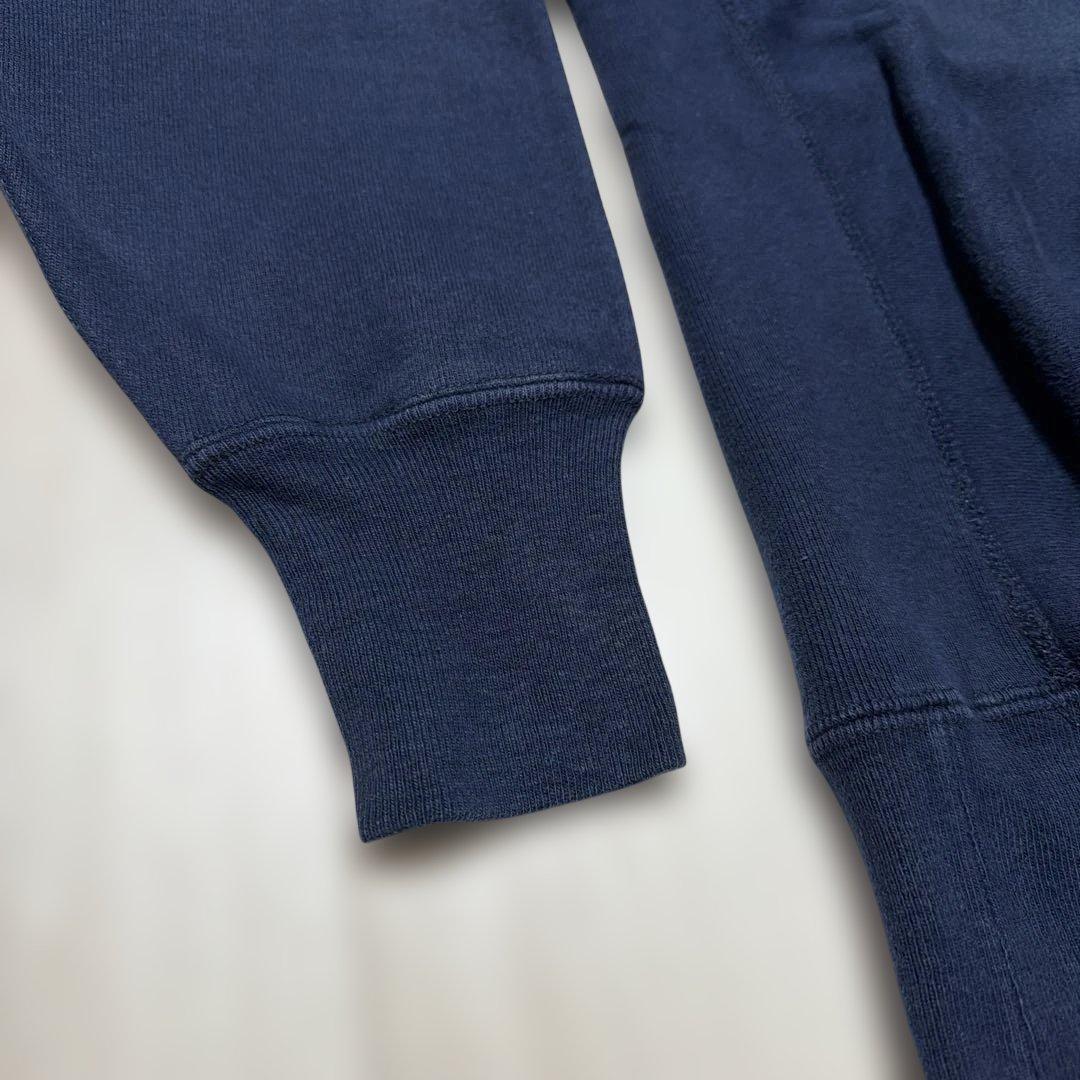 90s 刺繍タグchampion リバースウィーブ vintage ネイビー