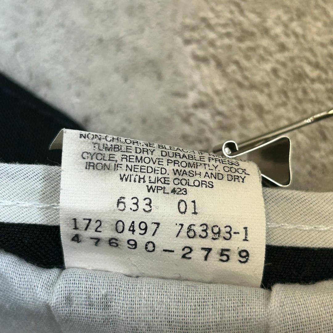 ト*ラ様 リーバイス　90s　アクションスラックス　スラックス　古着　ブラック