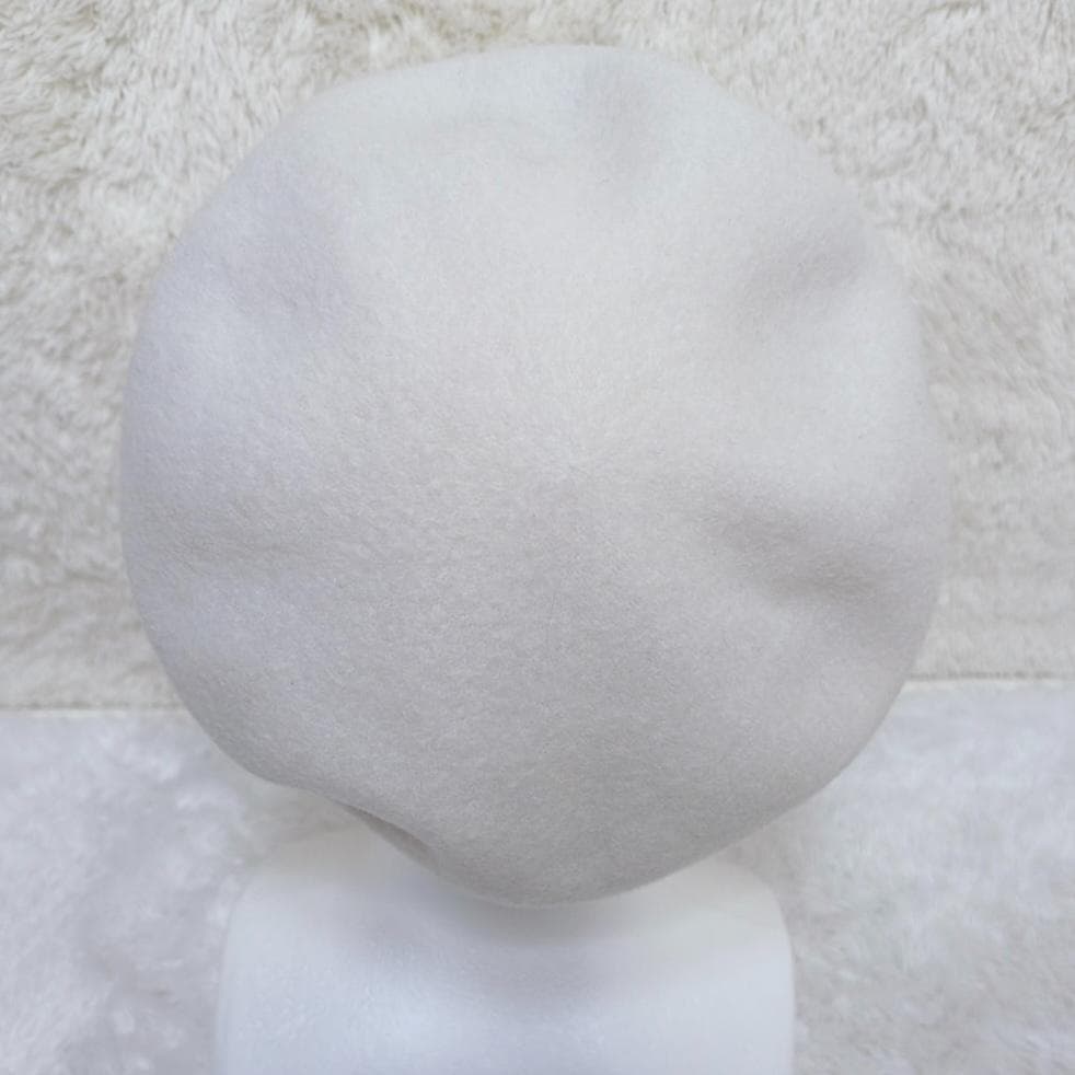 希少✨ Vivienne Westwood ベレー帽 ホワイト オーブ 日本製