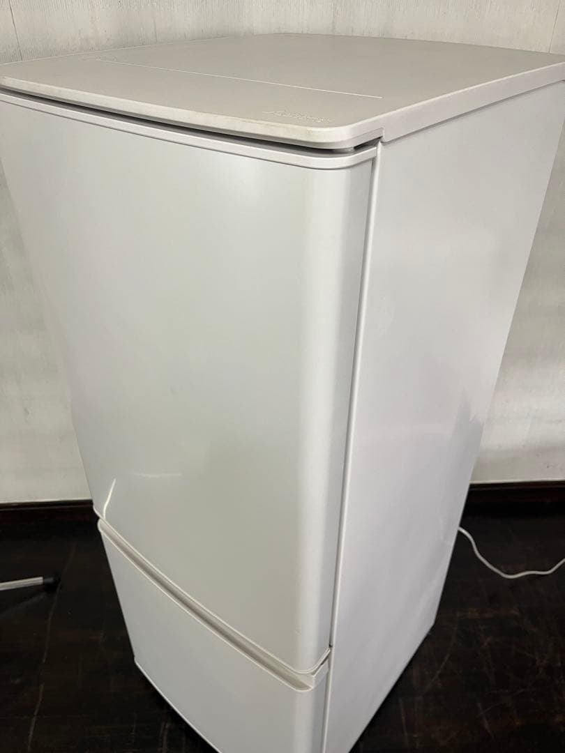 三菱　冷蔵庫 2ドア 右開き 146L MR-P15G-W マットホワイト