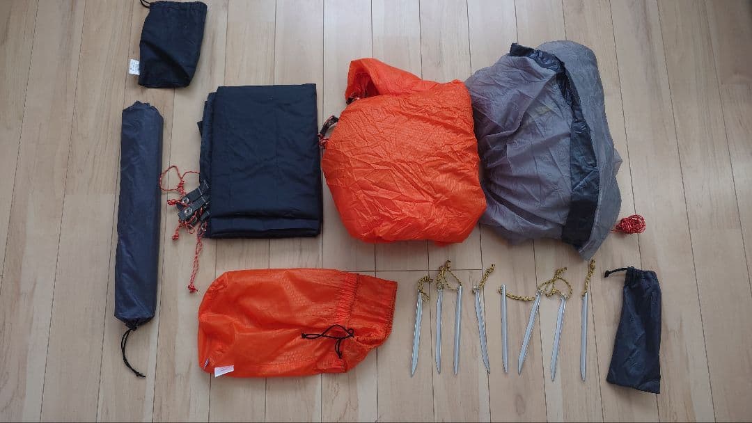 カミナドーム2 finetrack フットプリント付き