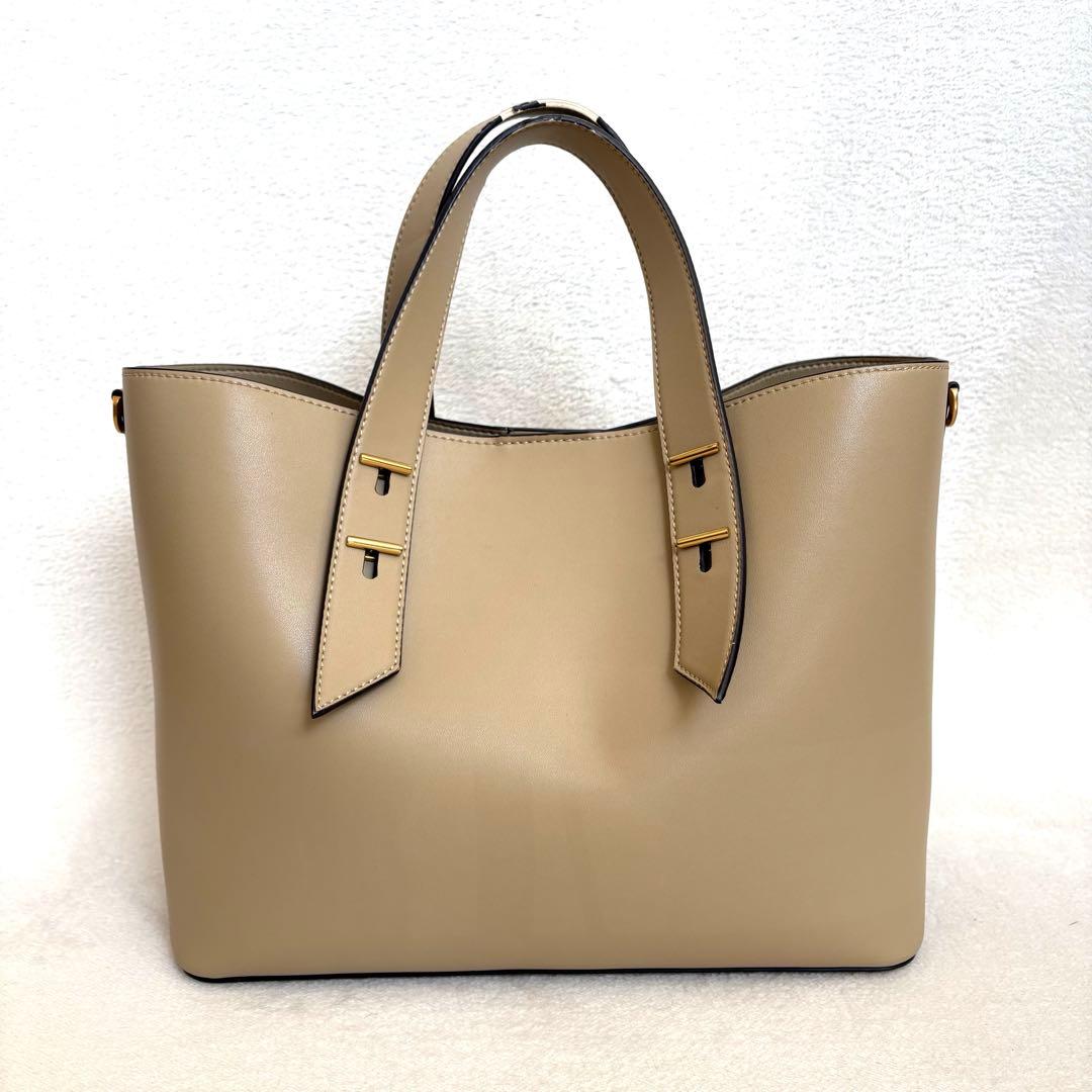 【CHARLES&KEITH】ダブルハンドル スラウチーバッグ ショルダーバッグ