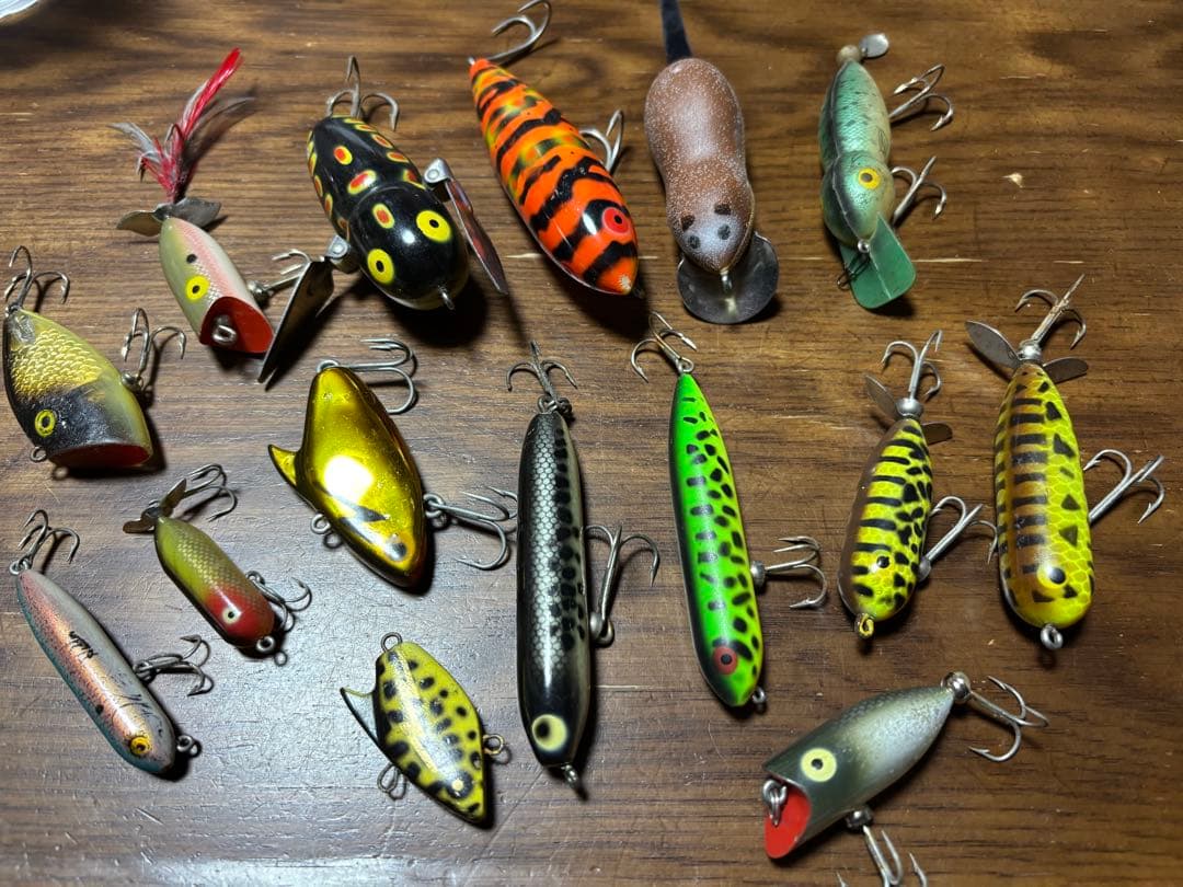 Heddon OLD ヘドン　ルアーセット　ルアーまとめ売り　ルアー15個以上