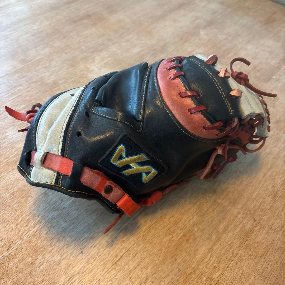 野球 グローブ 軟式 一般 キャッチャーミット ハタケヤマ レアカラー