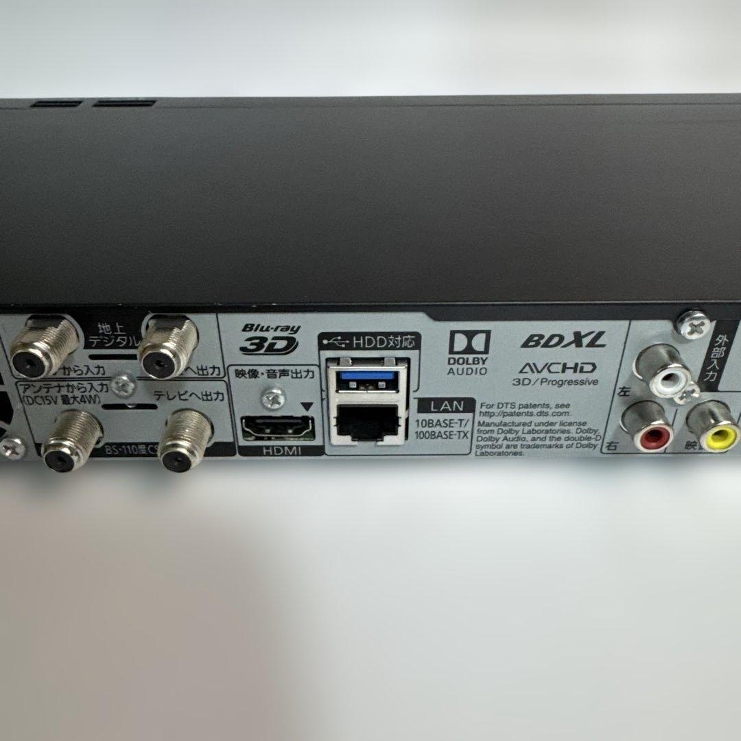 Panasonic ブルーレイレコーダー DMR-BRW1020 2017年製