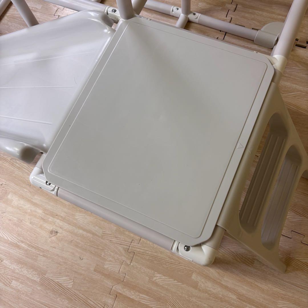 除菌清掃済　☆美品☆　野中製作所　マイファーストキッズパーク　ホワイト