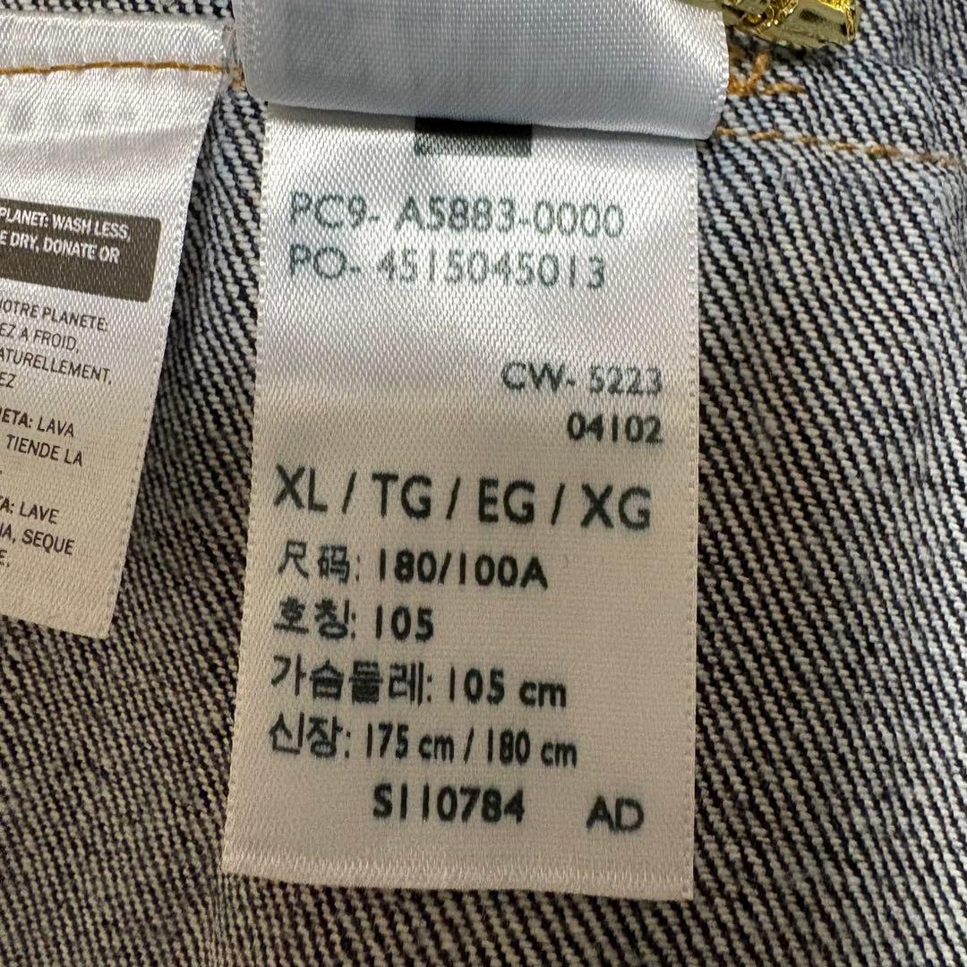 Levi’s Japan Fabric Type III Gジャン XL濃紺