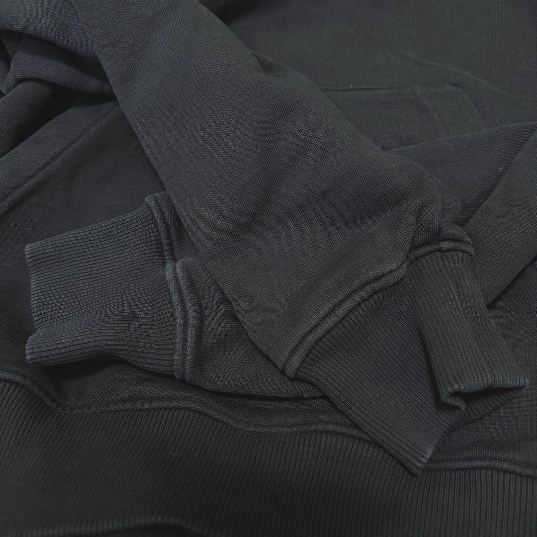 AMI PARIS アミパリス フーディ パーカー ブラック ワッペン