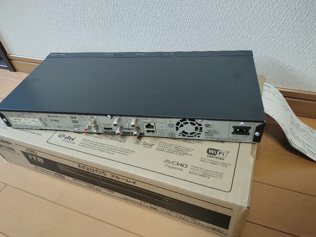 ハ*ン様 SHARP BD-NT1200 1TB ブルーレイレコーダー 3番組同