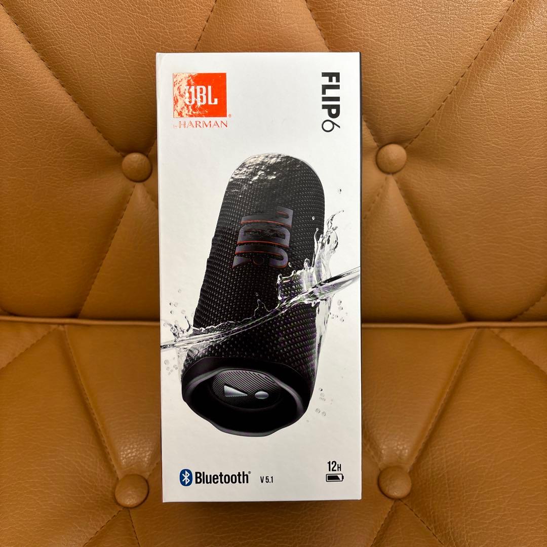 JBL FLIP6 BLK黒Bluetooth スピーカー HARMAN