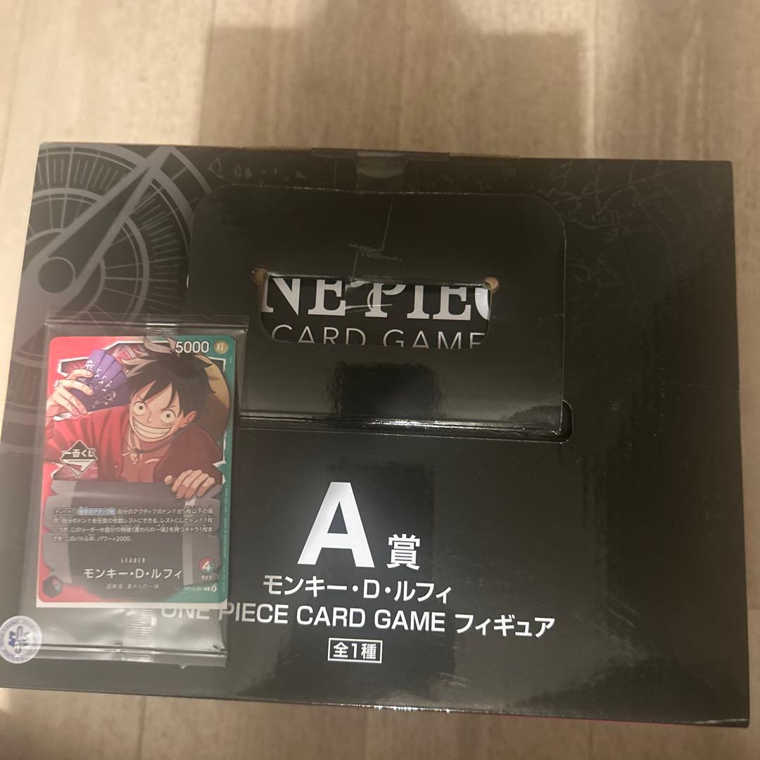 一番くじ　ワンピースカードゲーム プロモ　モンキー・D・ルフィ プロモカード